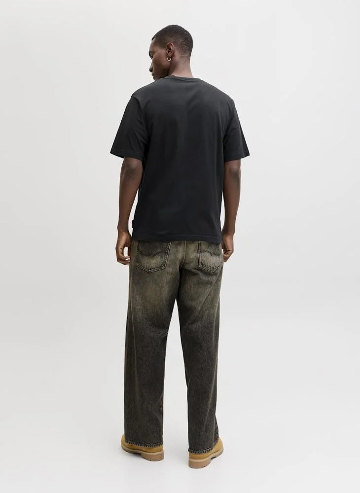 JACK & JONES Graphic Crew Neck T-Shirt